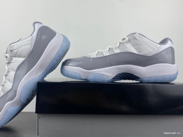 Grey Air Cement AV2187-140 Low Jordan 11 0703